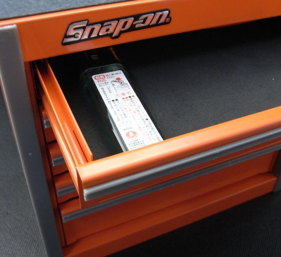 Snap-on Miniature Tool Box Micro Roll Cab Top Chest Orange Width 215mm UNUSED - Image 4 of 4