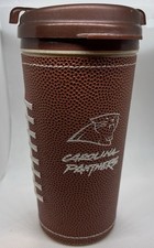 Vintage Carolina Panthers 12 oz coffee tumbler Whirley - Made in USA