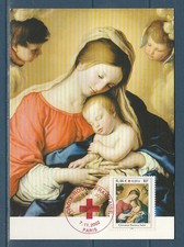 carte 1er jour  croix rouge Française  75  Paris  2002