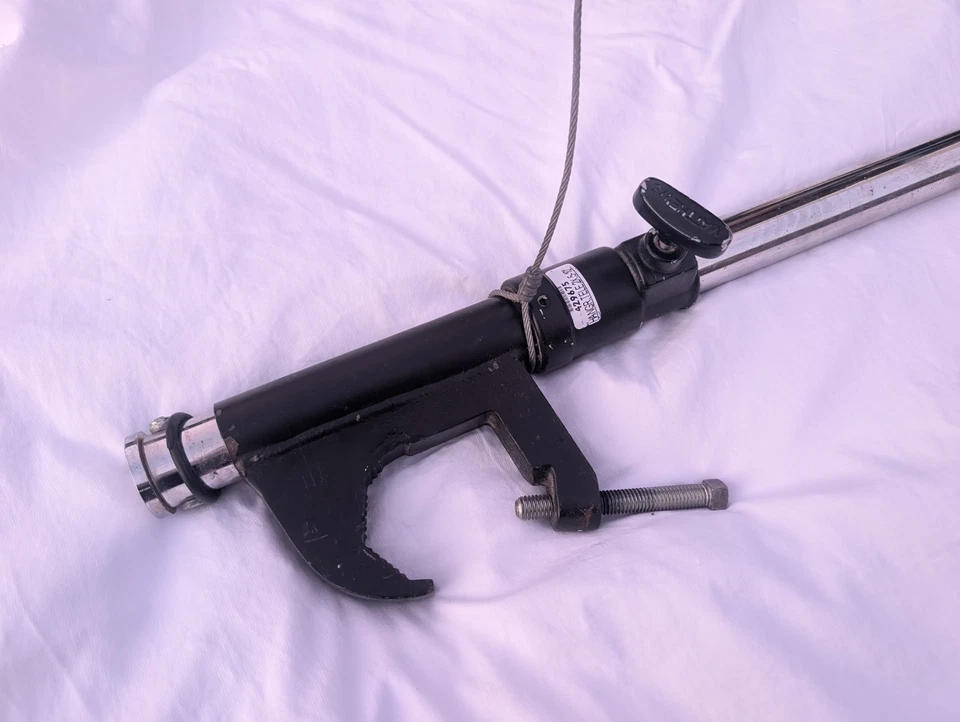 Matthews MSE Heavy Duty Telescoping Hanger 5-10' w/ Pipe Clamp & Stirrup 429675 - Image 3 of 4