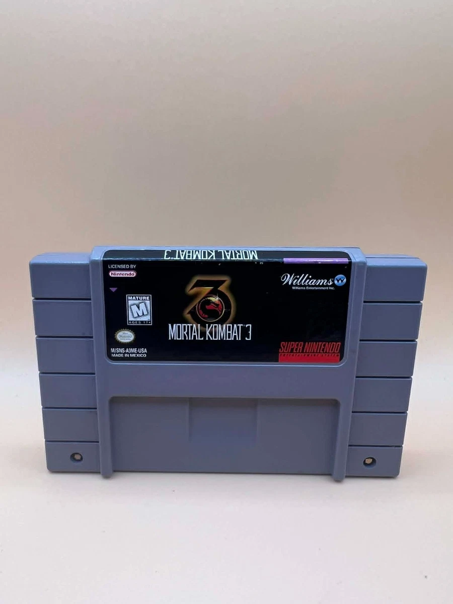 Nintendo SNES Ultimate Mortal Kombat 3 Video Games for sale | eBay