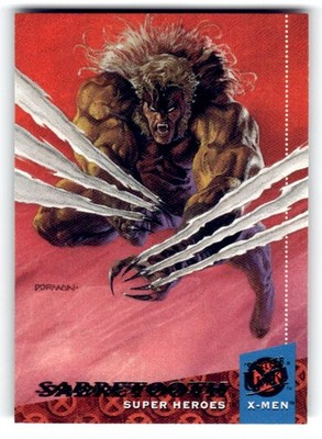 1994 Ultra X-Men #15 Sabretooth