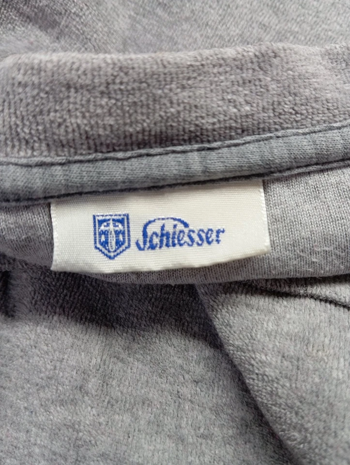 SCHIESSER Suéter Mujeres Sudadera Talla EU 36 gris claro look casual - Imagen 4 de 4