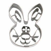 StäDter PräGe-Ausstecher Hasengesicht Ausstechform PläTzchenform Keks 5.5 Cm