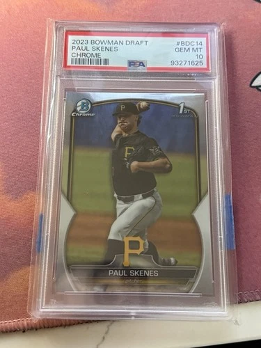 2023 Bowman Draft Paul Skenes #BDC14 PSA 10