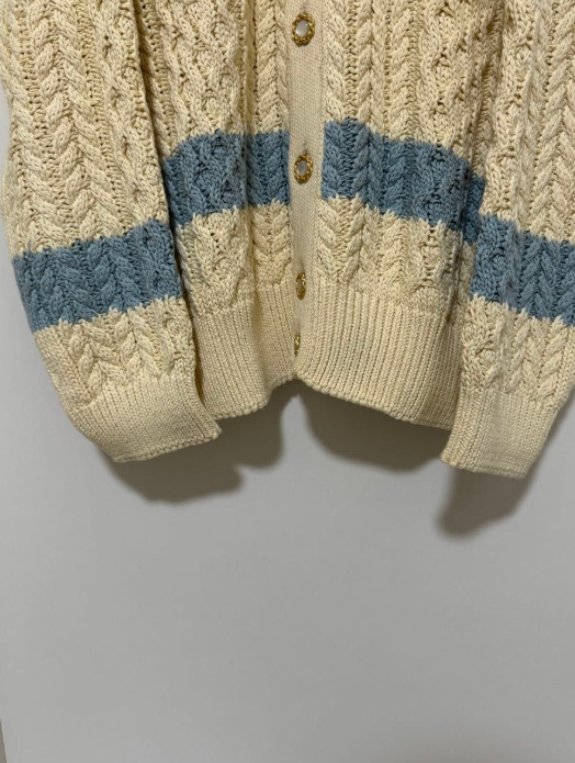 Lacoste × Golf LE FLEUR Collaboration Knit Cardigan Jacket Size XL thumbnail 6