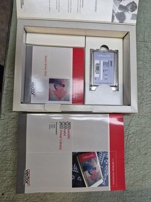 Vector CANcardXL FULL BOX SET - S/N 015606 - Manuals, Disc & Case - Mint