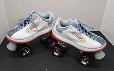 Vintage Retro NIKE Beachcomber Derby Roller Skates Rollo Hyper Wheels Womens 8