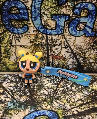 Power Puff Girls Bubbles Keychain