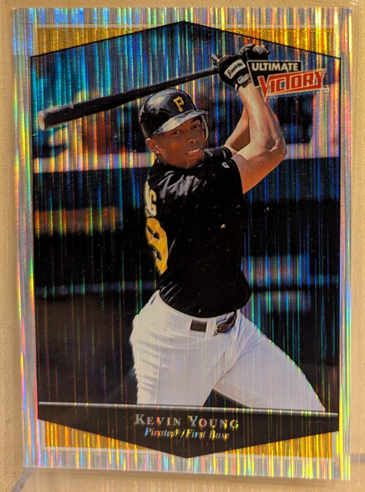 1999 Ultimate Victory COLLECTION #88 Kevin Young RARE RAIN REFRACTOR PARALLEL