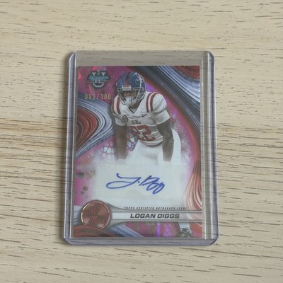 2024 Bowman Best U - PINK LAVA AUTO #BOA-LD Logan Diggs 62/100