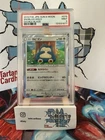 Pokemon Snorlax 076/095 Holo Japanese Double Blaze PSA 9