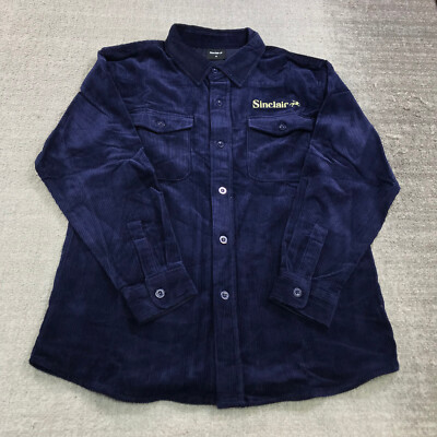 c*a様 SD CORDUROY SHIRT JACKET NAVY XL Sea Island Corduroy Shirt Jacket (Navy) - Hamilton Shirts