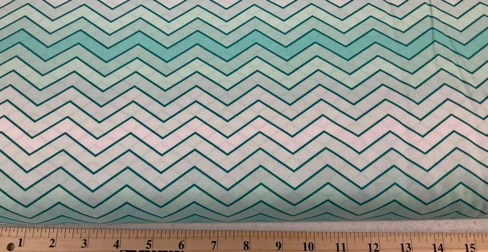 FREE SPIRIT FABRICS - FOREST HILL #PWEM058-WAVE HILL-MINT BY ERIN McMORRIS- BTY - Image 3 of 3