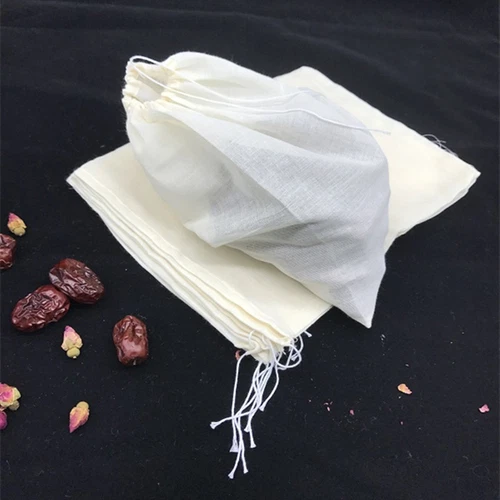 100pcs Cotton Muslin Drawstring Bath Bag Soap Herbs Tea Bags 3x4"4x6"8x10"12x16" - Picture 22 of 22