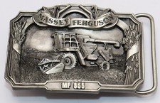 1986 Massey Ferguson MF 855 Combine Belt Buckle 741 of 5000 Iowa Premium Speci