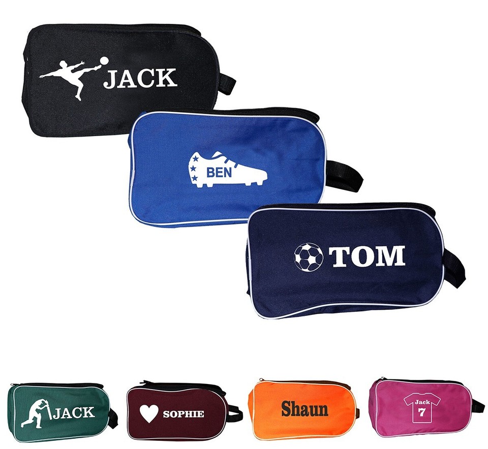BOLSA BOTA PERSONALIZADA FÚTBOL RUGBY ARTÍCULOS DE TOCADOR DEPORTES ESCUELA VIAJE ZAPATOS BOLSA