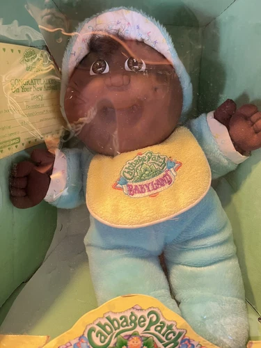 VTG Cabbage Patch Babyland Kids Doll 4560 Brown Eyes Hasbro Tracy 1988-1989