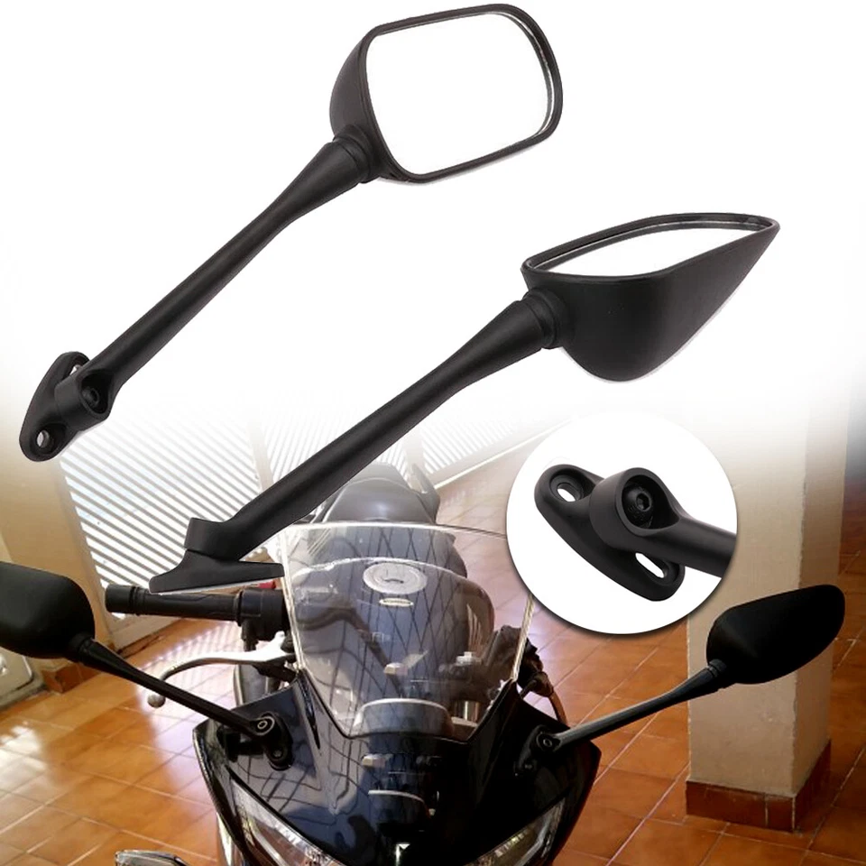 Espejos retrovisores laterales moto Honda CBR250R 2011-2013 CBR500R 2012-2014 Foto 3 de 4