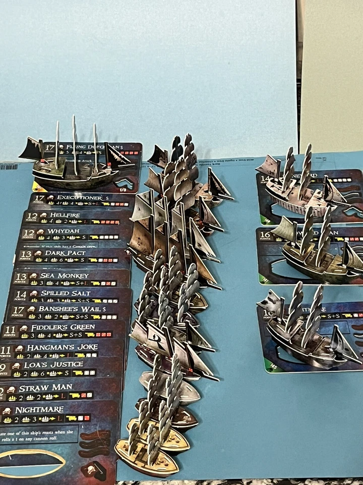 LOTE CSG Piratas Juego DJC Maldito Todos los Barcos de Madera + Promociones + Tripulación. Nº #22 24 29 & Monster Foto 4 de 4