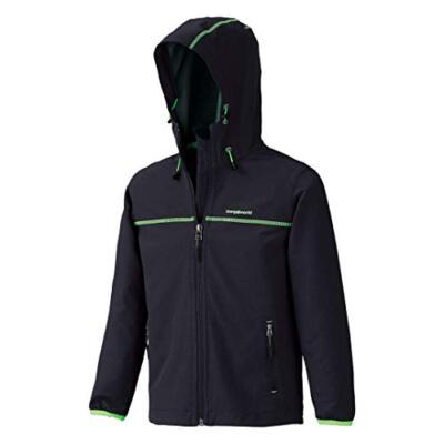 Trango children hooded jacket windbreaker, outdoor sports, VIKO, Black, 4