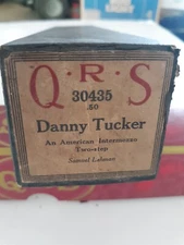 piano roll QRS 30435 Danny Tucker an American Intermezzo 2 step Samuel Lehman