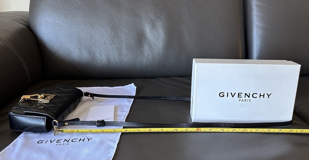 Givenchy - Mini Pocket Quilted Goatskin Leather Belt Bag In Givenchy - Mini Pocket Quilted Goatskin Leather Belt Bag In