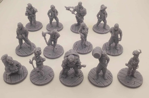 Path Gaming 20 Unique Dungeons & Dragons Fancy Table Miniatures 28mm Scale Desig - Foto 5