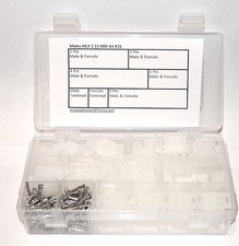 Molex MLX Small Connector and Terminal Kit 130 Pieces 1-6 Conductor