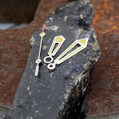 ''No Time to Die'' Hand Set for Seiko Mod 4R36 7S26 7S36 NH35~US Seller+Ships Fast