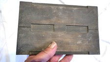 ECCEZIONALE "H" LETTERA in legno 20cm STAMPA A CARATTERI TIPOGRAFICI letterpress