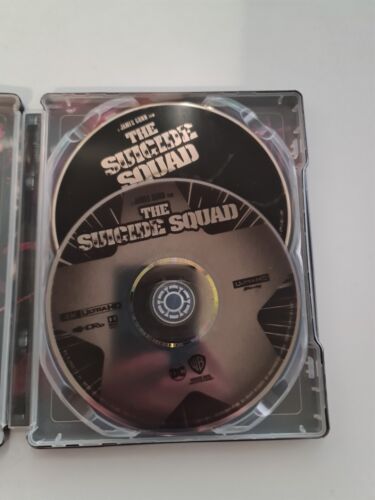 The SUICIDE SQUAD (Margot Robbie) New 4k Ultra HD Limited Edition Steelbook - Picture 3 of 3