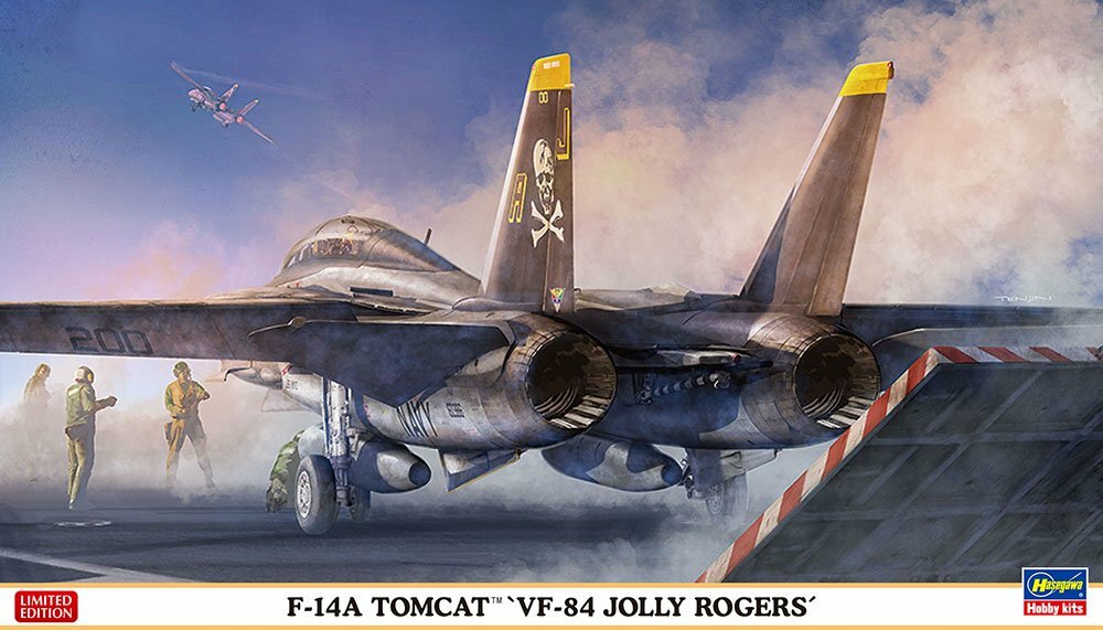 F-14A トムキャット VF-84 Jolly Rogers 1/72 Hasegawa 02269 1/72 Aircraft Model Kit U.S Navy F-14A Tomcat VF84