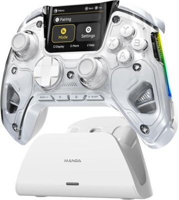 ManbaOne Game Controller kabellos Touchscreen Switch PC iOS Android Hall-Effekt