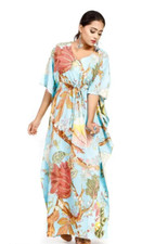 Long Kaftan Beach Wear Caftan Maxi Dress, Bohemian Beach Wear Gown Nice Dress