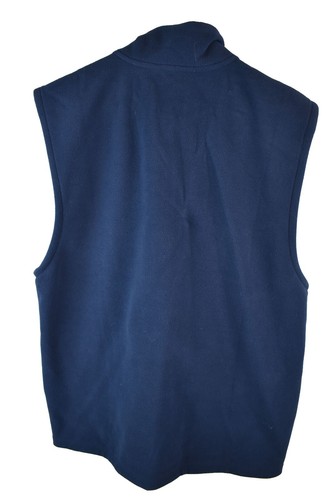 FILA Blue Fleece Vest Jumper size XL Mens Full Zip Casual Outdoors Outerwear - Picture 7 of 9