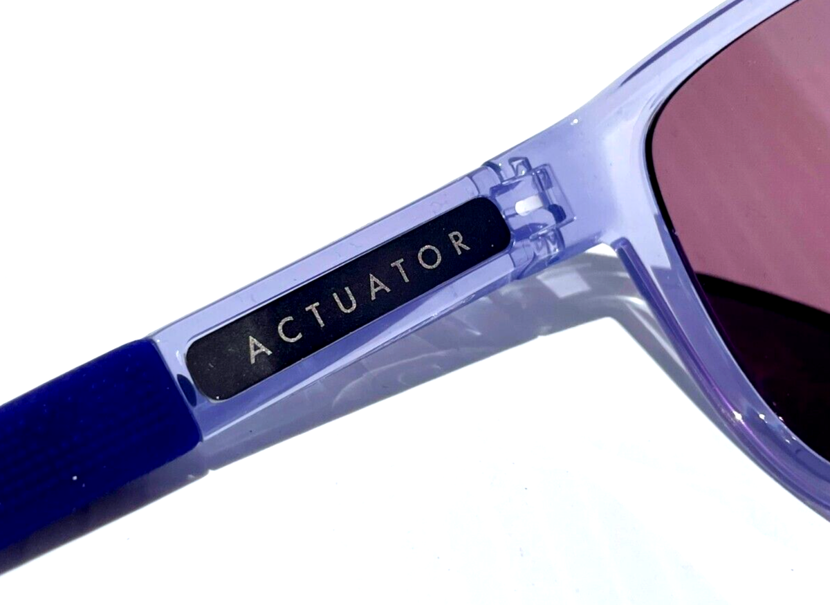 NEW Oakley ACTUATOR Lilac Crystal PRIZM Road Purple Lens NEW Oakley ACTUATOR Lilac Crystal PRIZM Road Purple Lens