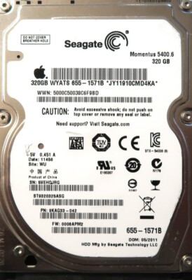 Seagate ST9320325ASG 9KAG33-042 0008APM2 WU China 2.5'' 320gb Sata 05.2011