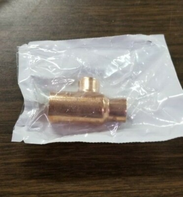 Ferguson 3/4 x 1/2 x 1/2 in. Clean and Bagged Reducing Wrot Copper Tee