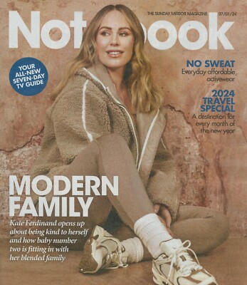 Sunday Mirror Notebook Magazine: Kate Ferdinand, Travel Special, Fashion, 7.1.24