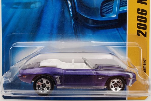 '69 CAMARO Metallic Purple 2006 Hot Wheels #21 First Edition Mattel - Bild 2 von 7