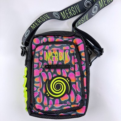 MERSIV Spiral Crossbody Zip Festival Bag EDM DJ Music Brand New in Bag