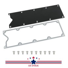 LS Gen 3 Valley Pan Cover Plate W/ Gasket Fit For LSX LS1 LM7 LR4 LQ4 LS6 L59