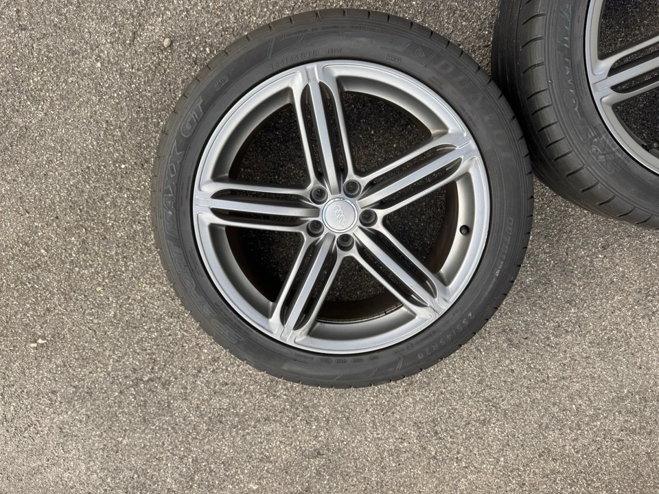 Audi Q5 Original Kompletträder*Dunlop Reifen*255/45 R20 101 W*Top*NP über 3600€ - Bild 4 von 4