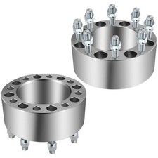 3 Wheel Spacers 8x6.5 Bore 125mm For Ram 2500 2011-2012