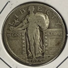 1925-P Standing Liberty Quarter - Silver Coin - FREE SHIPPING - (32-23)