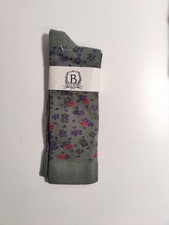 B studio - Women's socks - multi color - Made in USA - Cotton blend  M8 