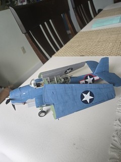Built Gruman TBF 1C Avenger Torpedo Bomber 1/48 Scale.