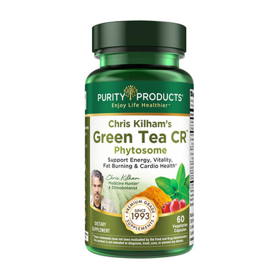 Chris Kilham's Green Tea CR, Phytosome, 60 Vegetarian Capsules