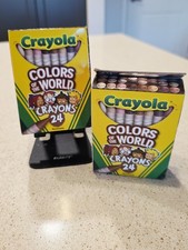 Crayola Colors Of The World Washable Crayons 24 CRY52-0108 Lot Of 2